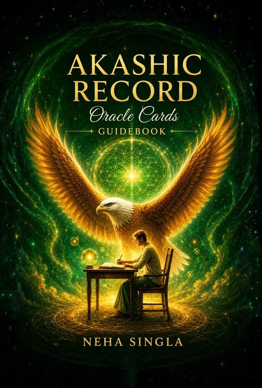 Akashic Record Oracle Cards Guidebook cover