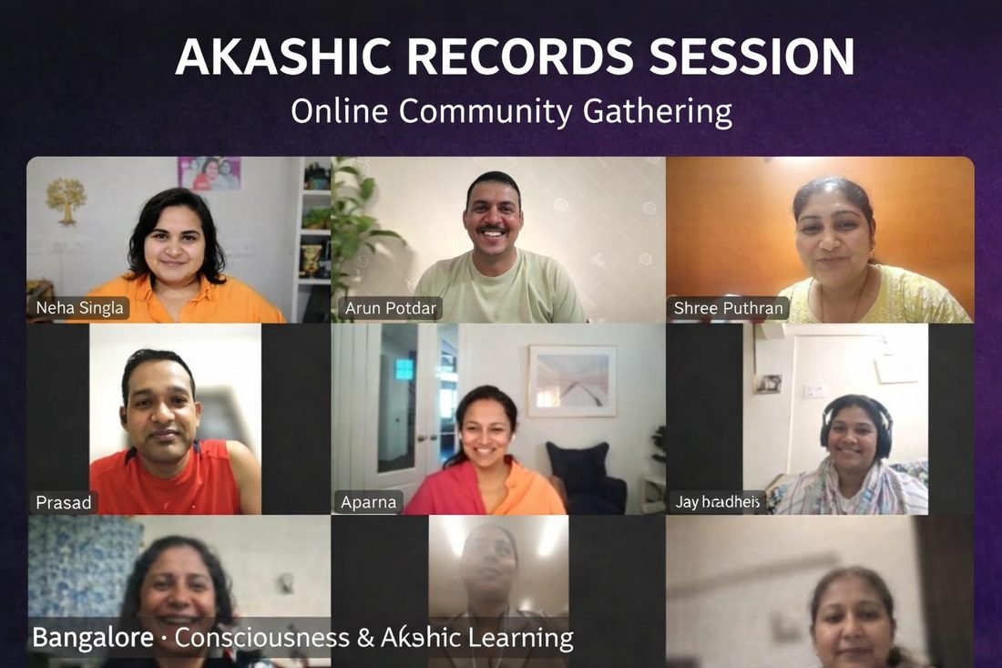 An online Akashic Records community session