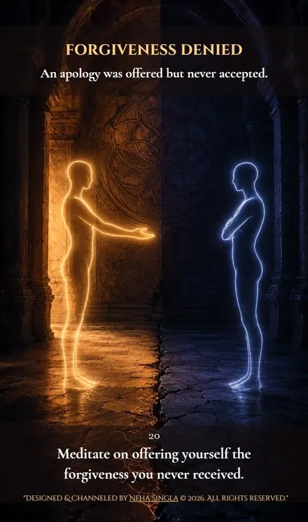 Forgiveness Denied, Love Akashic Oracle