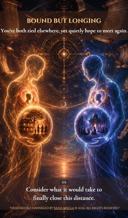 Bound But Longing, Love Akashic Oracle